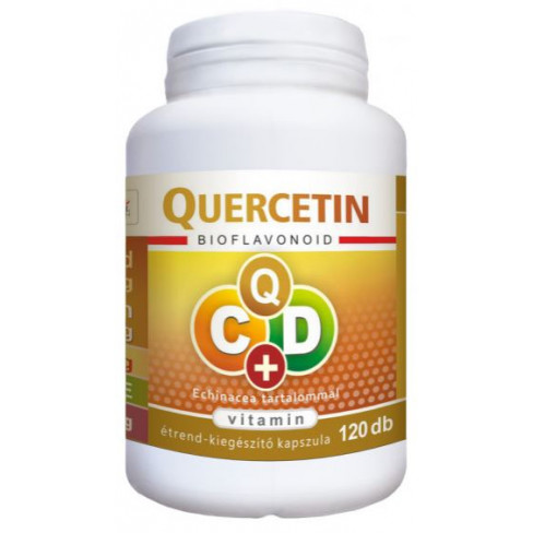 Flavitamin quercetin c+d vitamin és echinacea kapszula 120 db